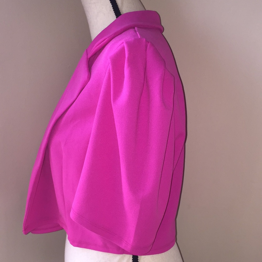 Lovely Fuschia Shrug - Picture 2 of 4
